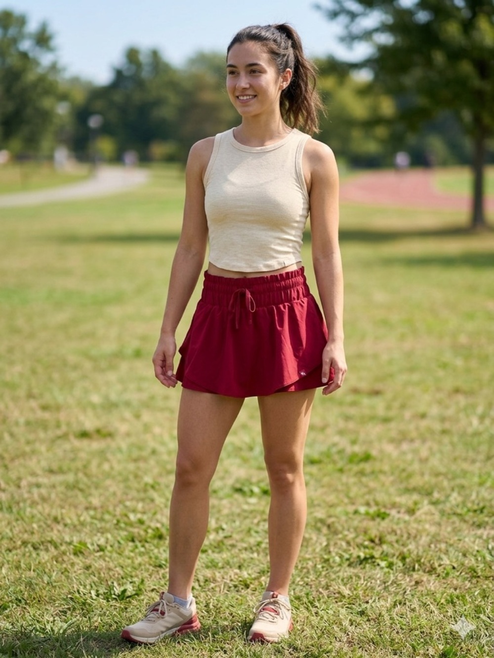 JoyLab Athletic set featuring a skort and a low-cut top Size XS & S